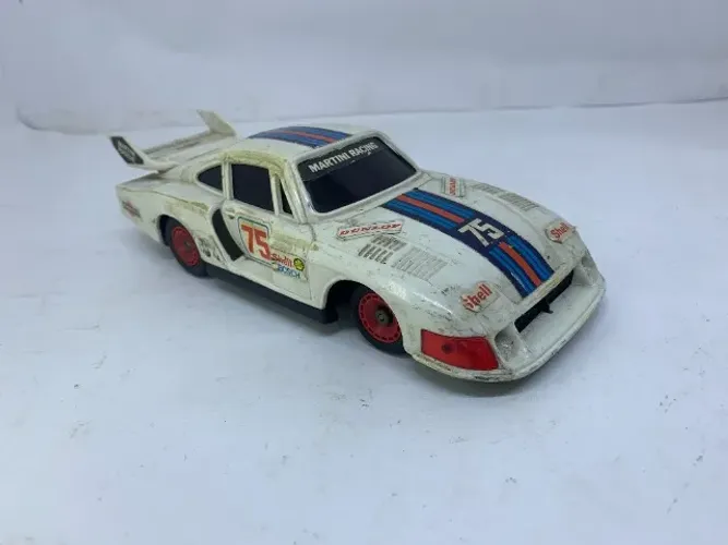 Brinquedo Glasslite Carro Porsche Martini Racing - Original