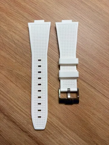 Pulseira branca para Tissot Prx 40mm