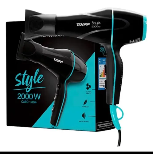 Secador Taiff Style Preto 2000W 220V