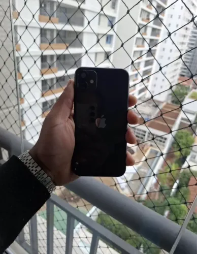  iPhone 11 Preto 64GB - Funcionando Perfeitamente