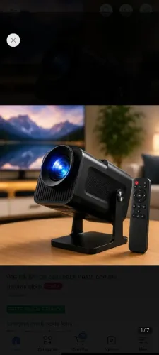 Projetor HD 320 ultra HD 4k