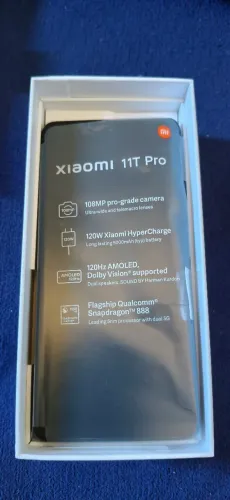 ? XIAOMI 11T PRO 5G - CELULAR TOP DE LINHA - 108MP + 120W TURBO ?