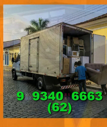Frete em: Bairro Novo, Centro, Parque Santa Rita, Jardim das Flores!