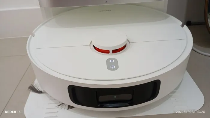 Xiaomi vacuum aspirador x20+ cor branco Com Estação Base Inteligente