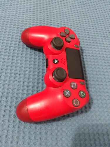 CONTROLE PS4 - RED MAGMA