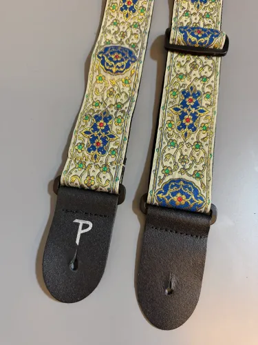 Correia Perris Jacquard Guitar Strap Henna - NOVA