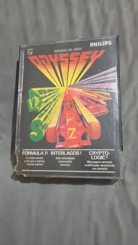 Jogo odyssey Philips fórmula 1 Interlagos com encarte e estojo 