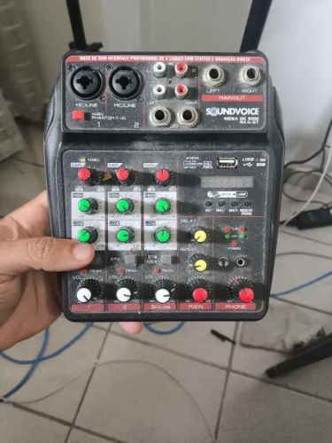 Mesa de 3 canais 
