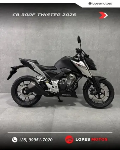 HONDA CB 300F TWISTER CBS 2026