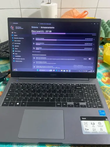 Notebook Samsung em perfeito estado
