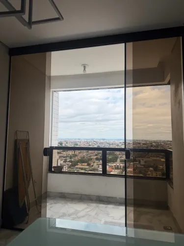 PORTA SACADA VIDRO BRONZE