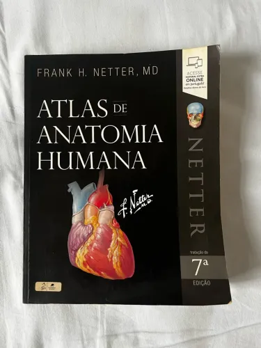 livro Netter Atlas de Anatomia Humana 7ª edição