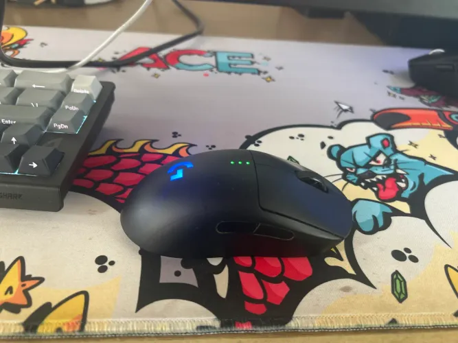 Mouse Gamer Sem Fio Logitech G PRO Wireless LIGHTSPEED RGB