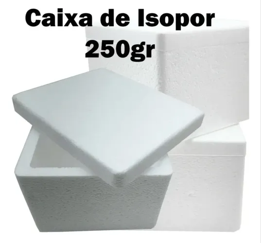 Caixa de Isopor 250ml - Transporte Refrigerado