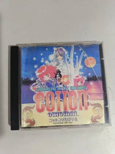 Jogo ps1 cotton mídia prata