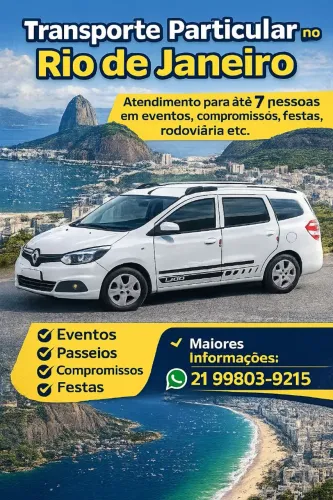 Transporte Particular - Festas - Eventos - Viagens