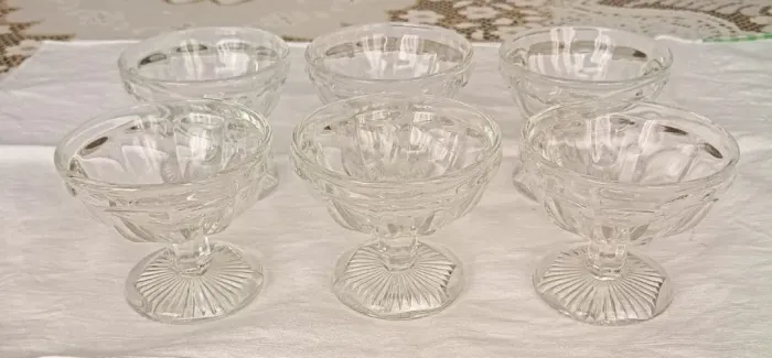 Conjunto de taças para sobremesa