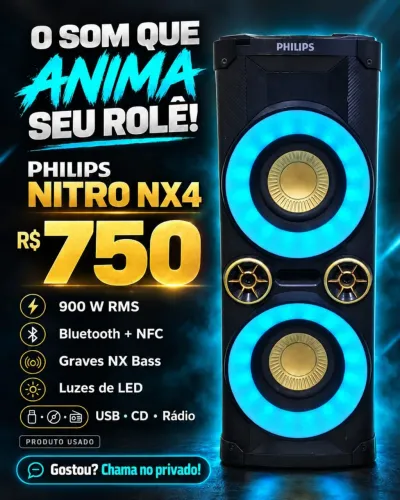 Caixa de som Philips Nx4