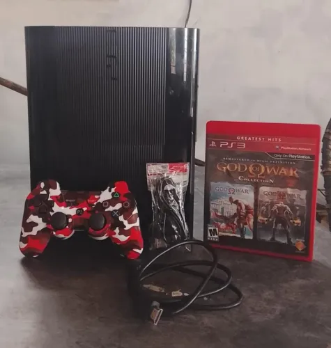 PS3 Desbloqueado Hen, Leitor e 1 mídia Física
