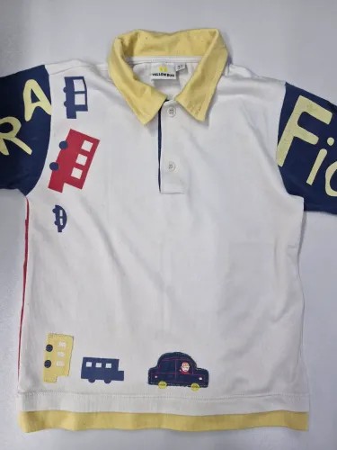 Conjunto 4 Peças Menino | Idade - 3 anos | Lote com 4 camisetas | Usadas Perfeito Estado
