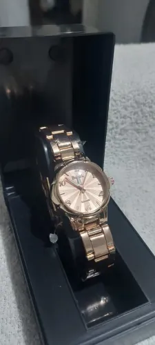 RELÓGIO FEMININO QUARTZ ROSÉ