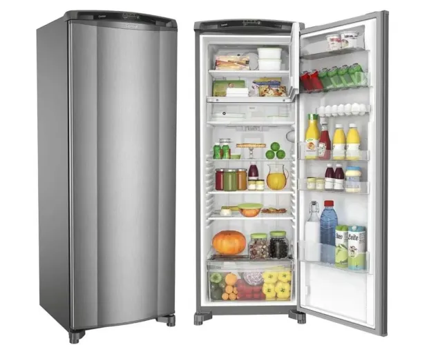 Geladeira Consul Frost Free 337L Platinum (CRB39) 220V - Lacrada na Caixa!