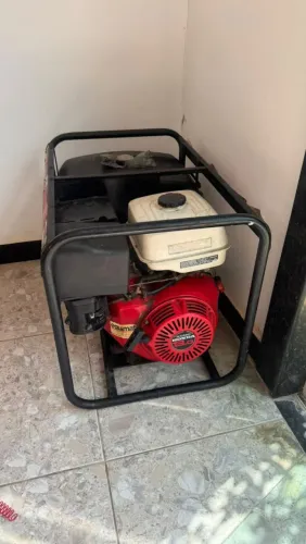 Gerador branco 6500 motor Honda