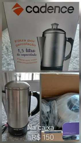 Garrafa marca CADENSE (Café e chá)