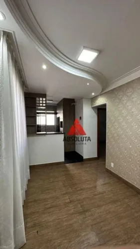 Apartamento com 2 dormitórios para alugar, 48 m² por R$ 1.791,64/mês - Residencial Parque