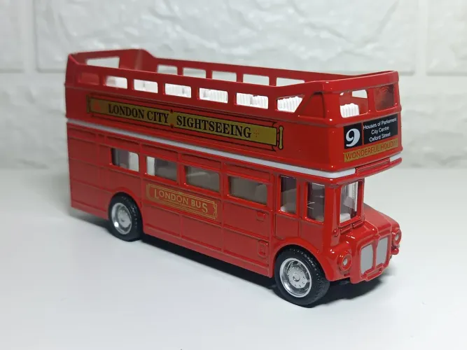 Miniatura 1/32 Ônibus Londres