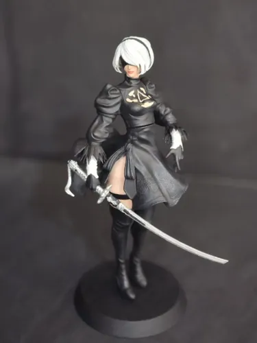 Nier Automata 2B Action Figure Colecionaveis