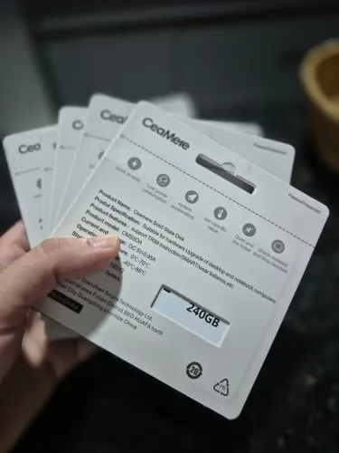 SSD SATA 240GB CEAMERE NOVOS LACRADOS ENTREGAMOS
