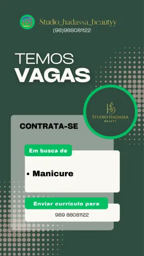 Vaga para manicure