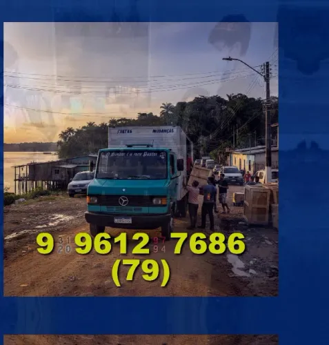 Frete rápido com J/Andrade! Contato: 79?9?9612?7686. Precisando de transporte?