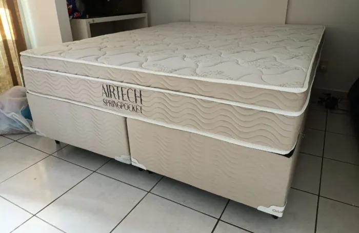 Cama box Queen size molas ensacadas oortobom