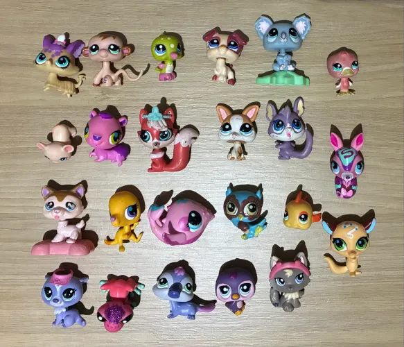 Littlest pet shop lote - 23 pets 