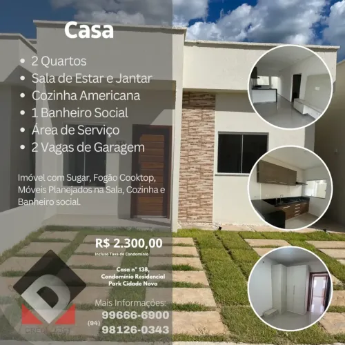 Imóvel para aluguel, Novo Horizonte - Marabá - PA