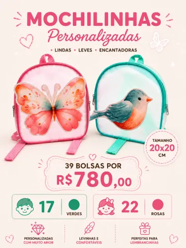 Mochilas personalizadas 39uni