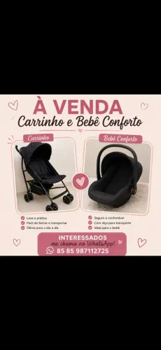 Beber conforto e carrinho