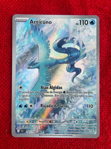 Carta Pokémon Articuno (161/159) - Rara 