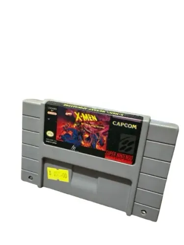 Fita cartucho original super Nintendo x-menu mutante apocalipse funcionando