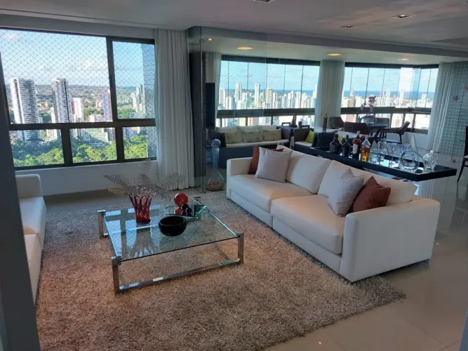 293- Apartamento com 4 suítes, 3 vagas, andar altíssimo, vista livre