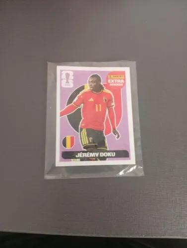 Panini extra sticker FIFA WORD CUP 2026 DE Jérémy Doku ?