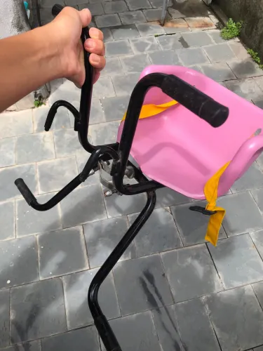 Cadeirinha de bike para bebê