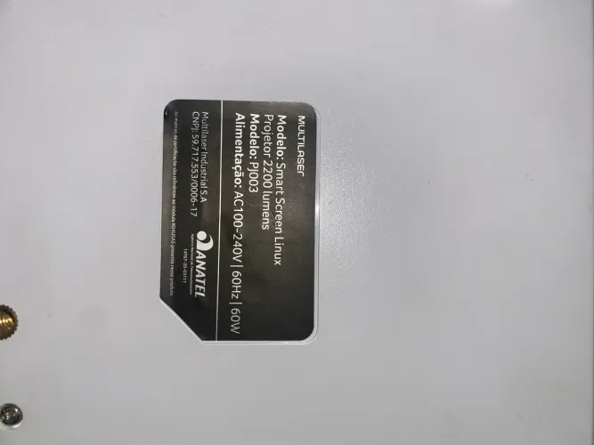 ? Projetor Multilaser Smart Screen Linux P003 - 22.000 Lumens