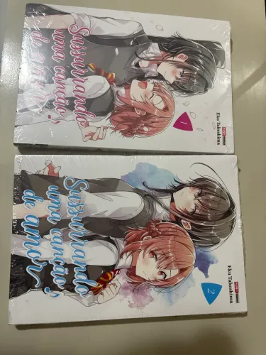 Manga Sussurrando uma canção de amor 1 e 2. NOVO LACRADOS