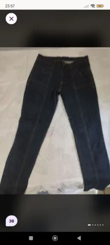 Calça jeans feminina cigarrete tamanho 38