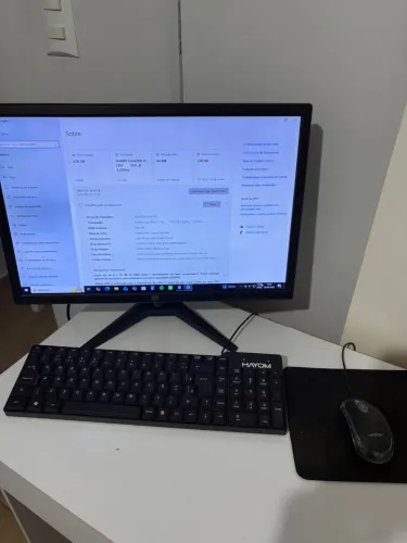 Computador Completo (Desktop + Monitor + mouse + teclado) - Core i5, 8GB RAM, SSD 256GB