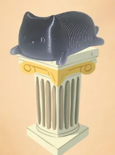 Brinquedo Gato-Mola