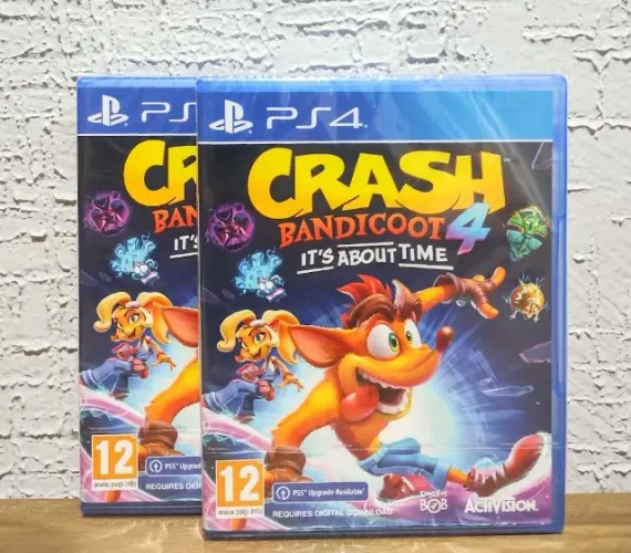 Crash Bandicoot 4 Its About Time Ps4 Lacrado (Aceitamos seu jogo usado com pagamento) 
